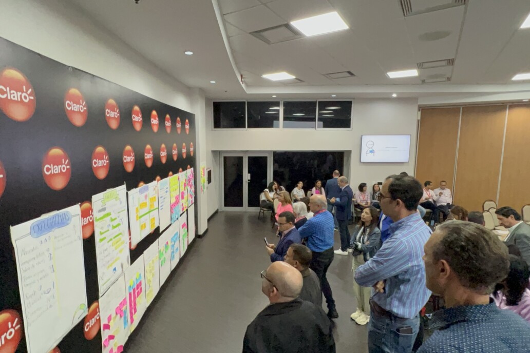 Facilitación con el equipo de Claro Dominicana