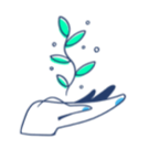 Ilustración de un movimiento que crece